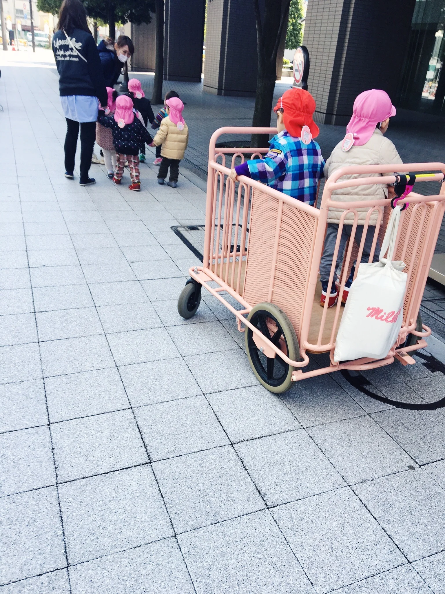 Japanese school children