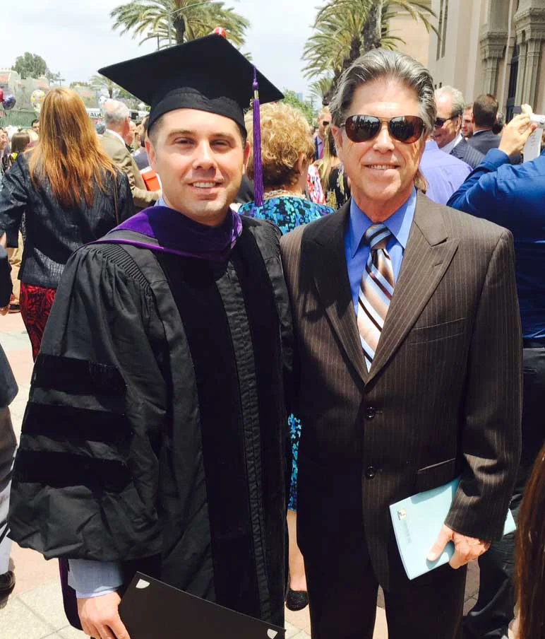 Derek Johnson, new graduate Southwestern Law School, May 17, 2015