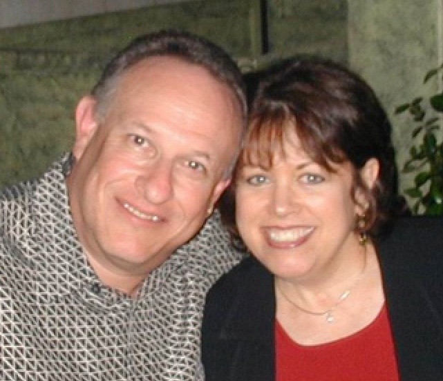 Bruce with the "love of his life" Abby on their 10th anniversary, 2006