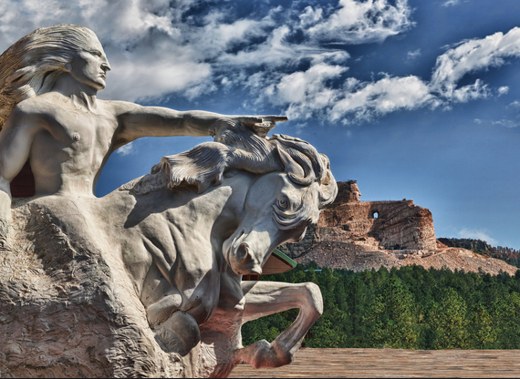The Crazy Horse Memorial, Black Hills, South Dakota