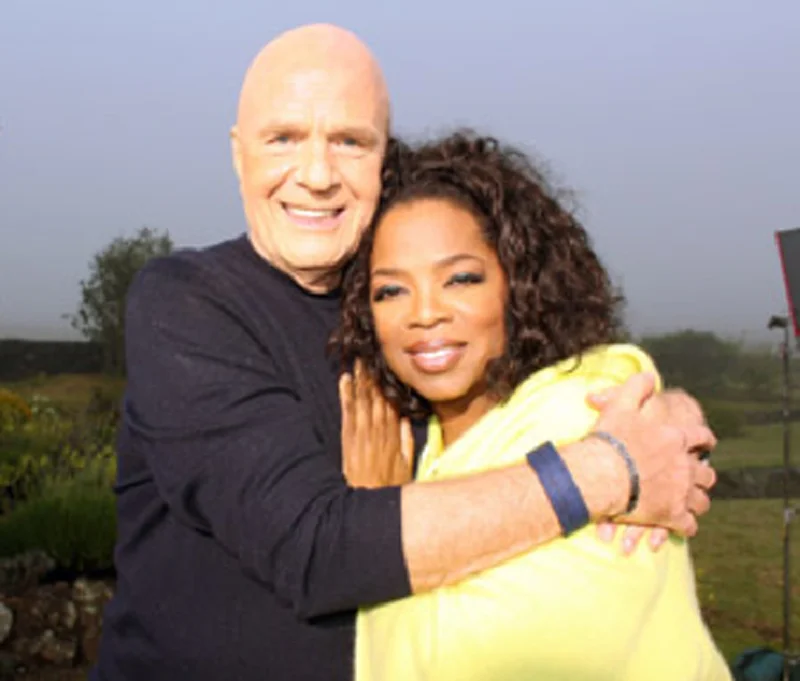 A personal friend of Oprah Winfrey, Dr. Dyer appeared on her show many times to discuss spiritual topics and overcoming life's challenges.