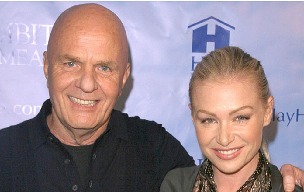 Wayne Dyer officiated at the 2008 wedding of television show host Ellen DeGeneres and actress Portia de Rossi
