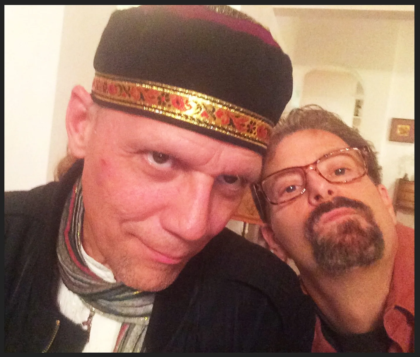 The clothes you wear, bandanas, necklaces, spiked bleached blonde hair . . . it doesn't matter!