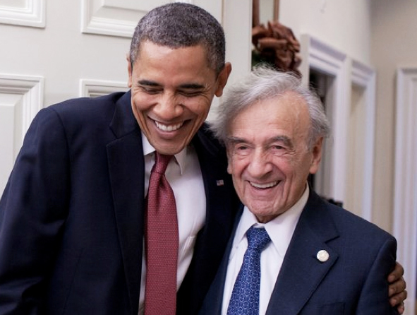President Barrack Obama and Elie Wiesel, 2009