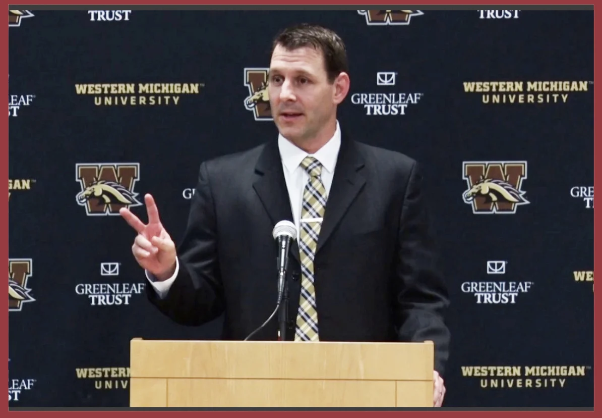 WESTERN MICHIGAN HEAD COACH TIM LESTER