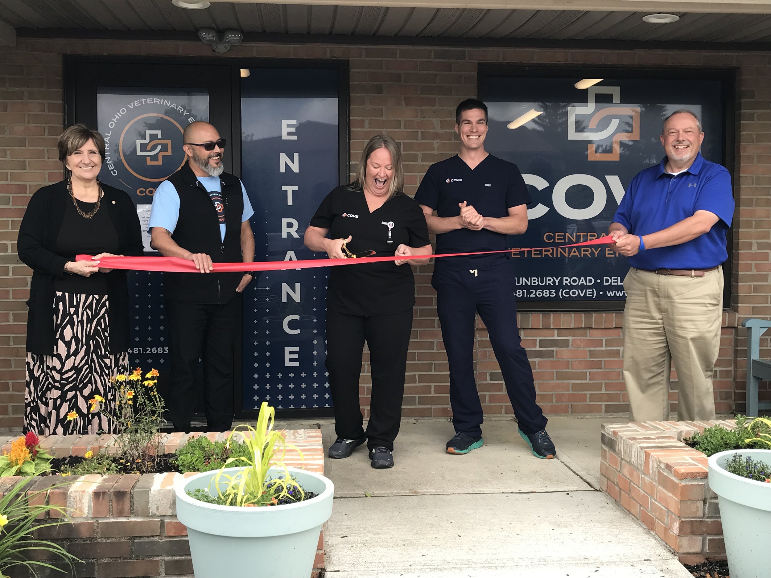 Central Ohio Veterinary Emergency(COVE) Ribbon Cutting 6-12-23