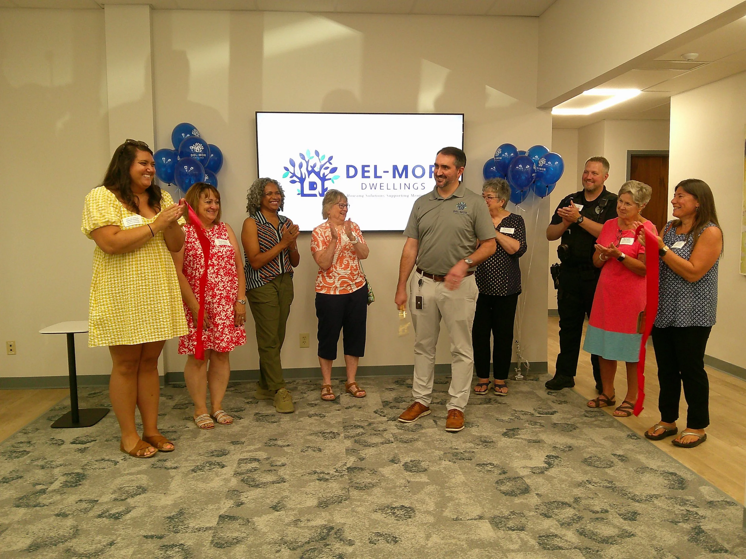 Del-Mor Dwellings Ribbon Cutting 6-26-25