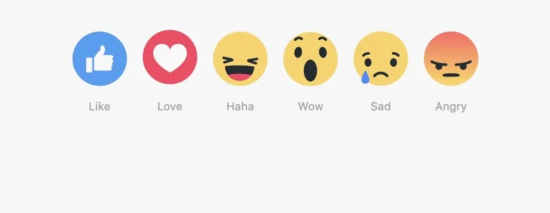 Facebook launches Facebook Reactions!
