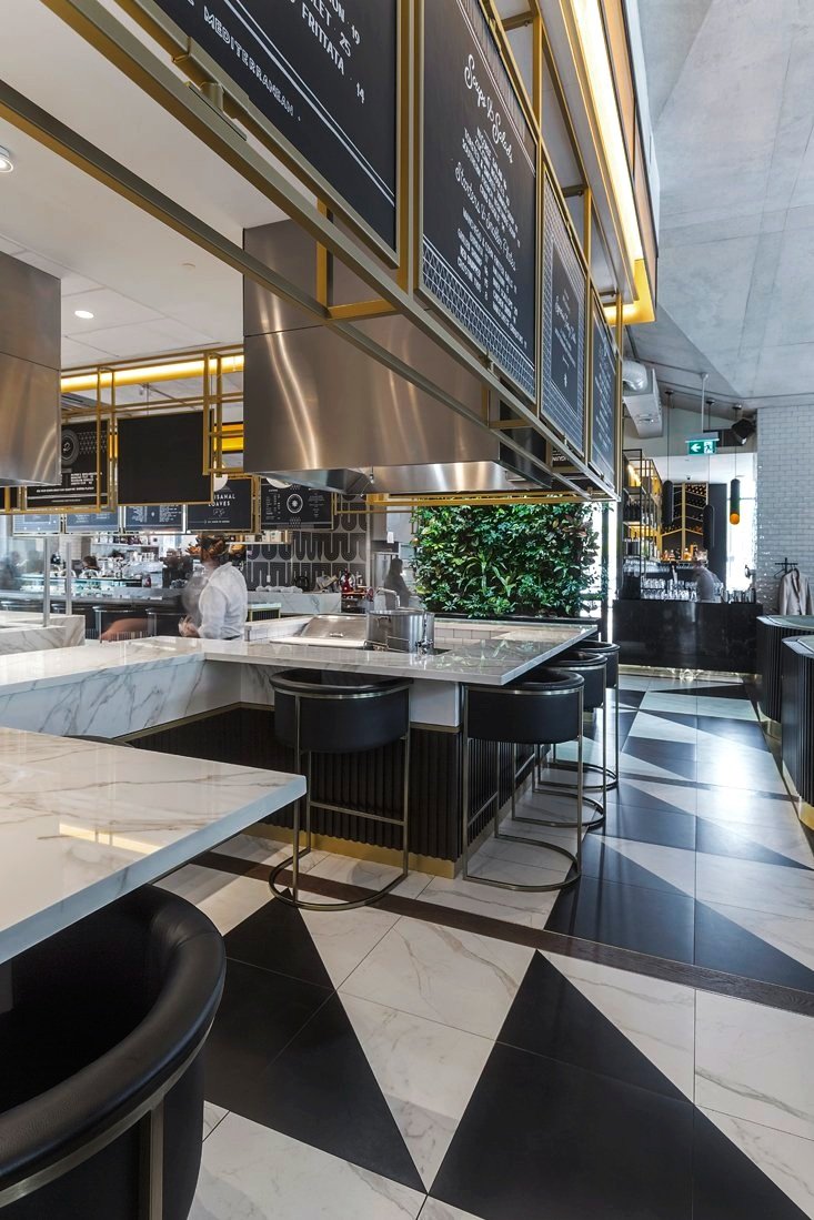  RESTAURANTE TORONTO CANADA COLACATTA PULIDO MARBLE TREND FABRICATOR LUX FANCY 