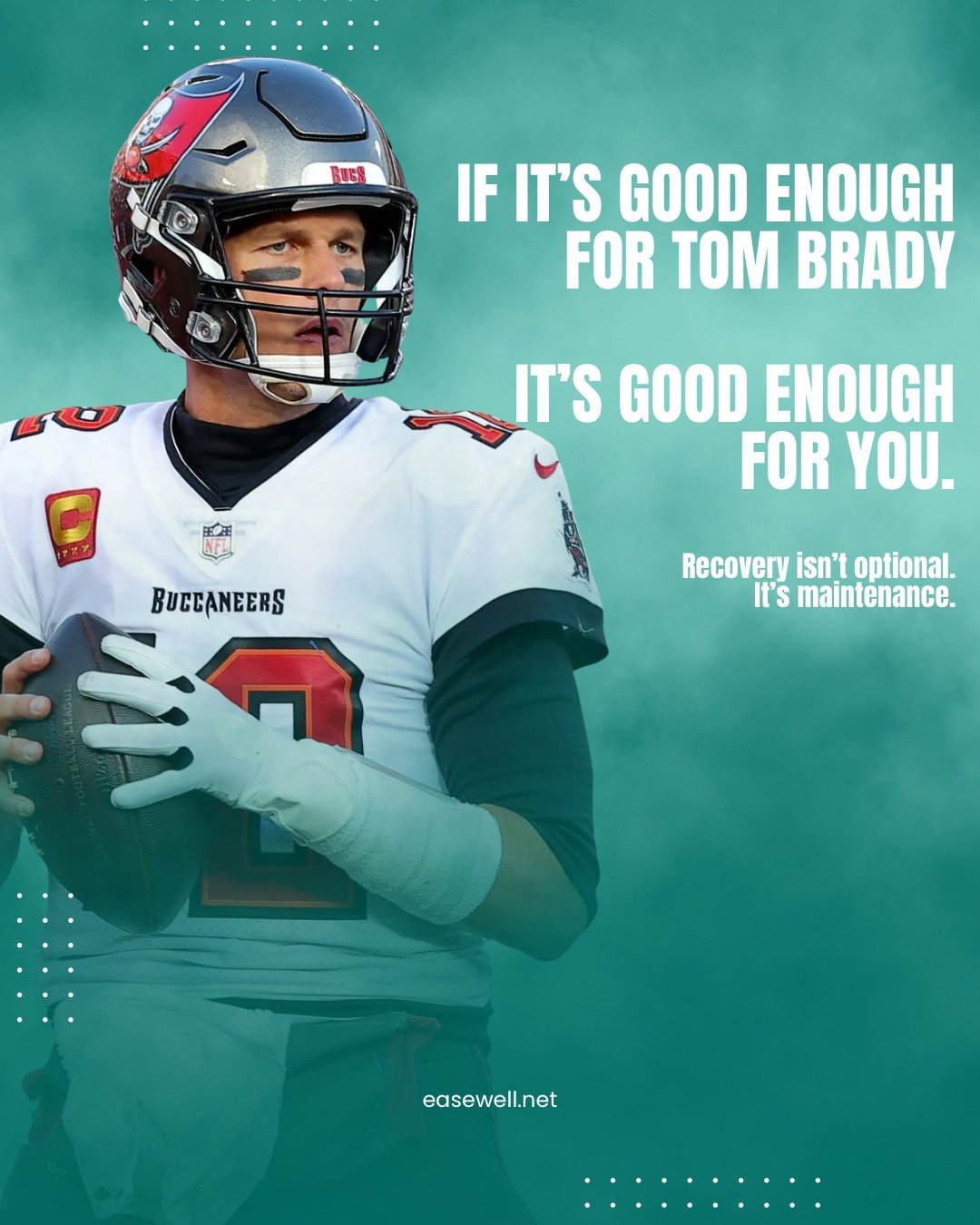 Every NFL, NBA, and MLB team has their own chiropractor.
Tom Brady. Tiger Woods. The best athletes in the world - they're not leaving recovery to chance.

Here's the thing: you don't have to be a pro athlete to deserve that same level of care.
Whethe