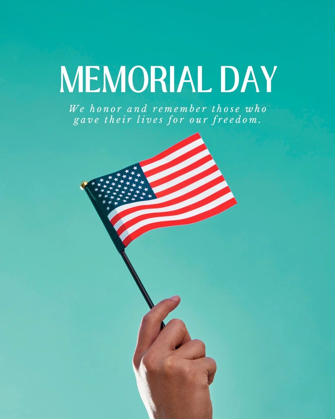 Honor. Heal. Live fully.💚

Happy Memorial Day from Ease Wellness, grateful for the sacrifice that made our freedom possible.

Closed today, back Tuesday.
Go soak up the sun! ☀️🌿

#MemorialDay #EaseWellness #AtlantaChiropractor #HonorTheFallen #Summ