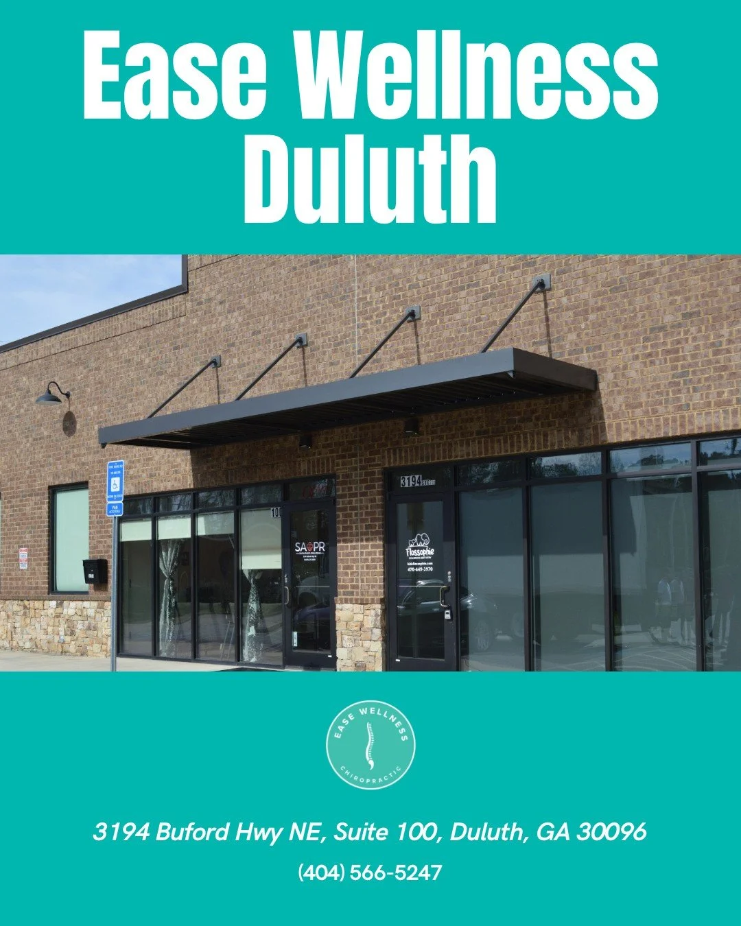 Gwinnett County, we have not forgotten about you.

Ease Wellness Duluth is right off Buford Highway and serves one of the most diverse communities in the entire metro. Walk into this office and you will be greeted in English, Spanish, or Vietnamese b