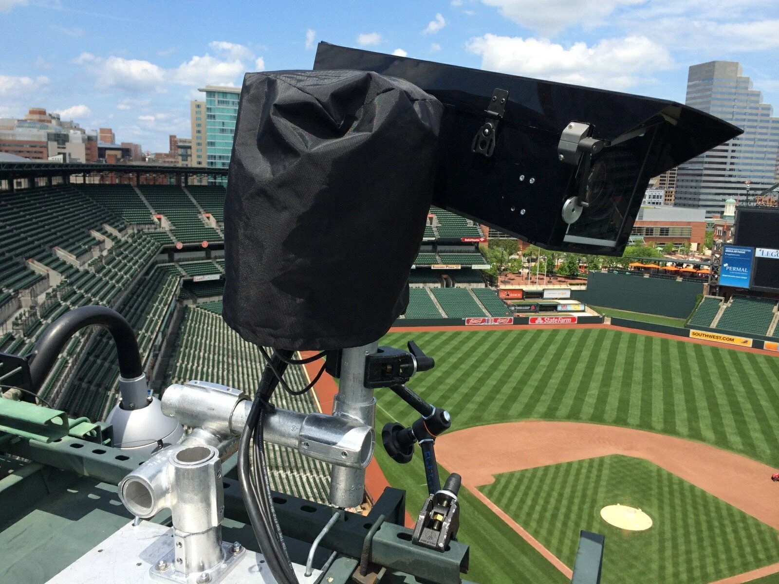 Camera Install above the park
