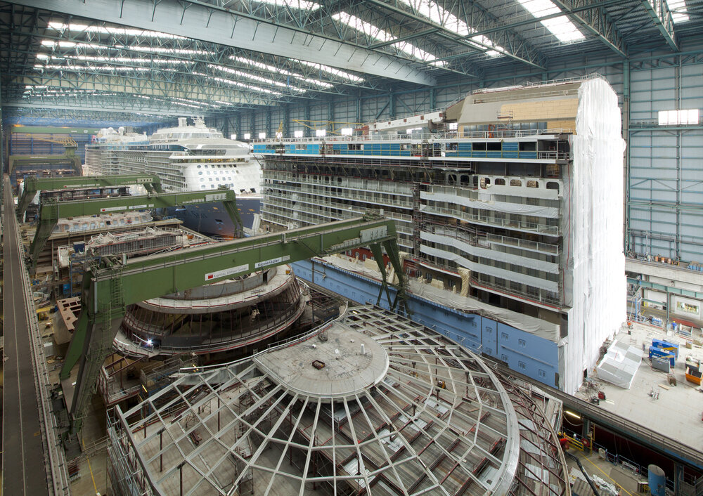 Royal Caribbean Ship Build in Germany