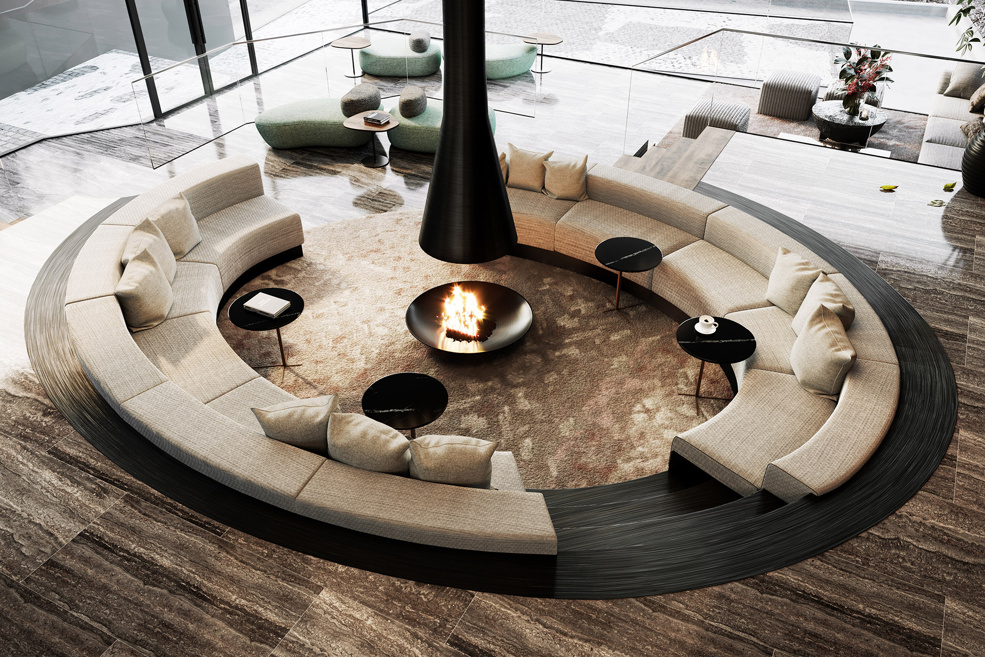 Tellus Hirafu Lobby