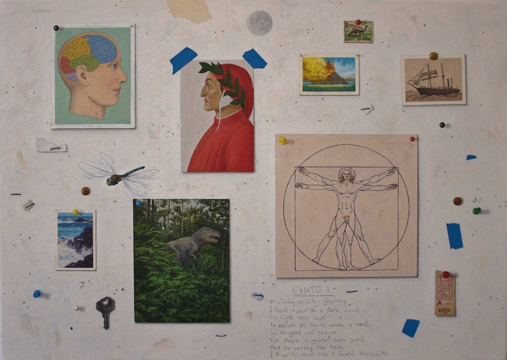 Mind's Journey (studio wall)