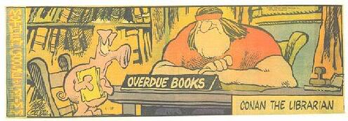 The classic Mother Goose and Grimm cartoon.
