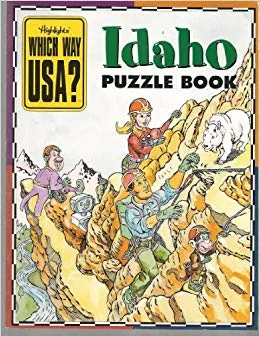 Each “Which Way USA” book also contains a map. When Junior asks “Are we there yet?” we redirect him to the map and ask him to estimate.