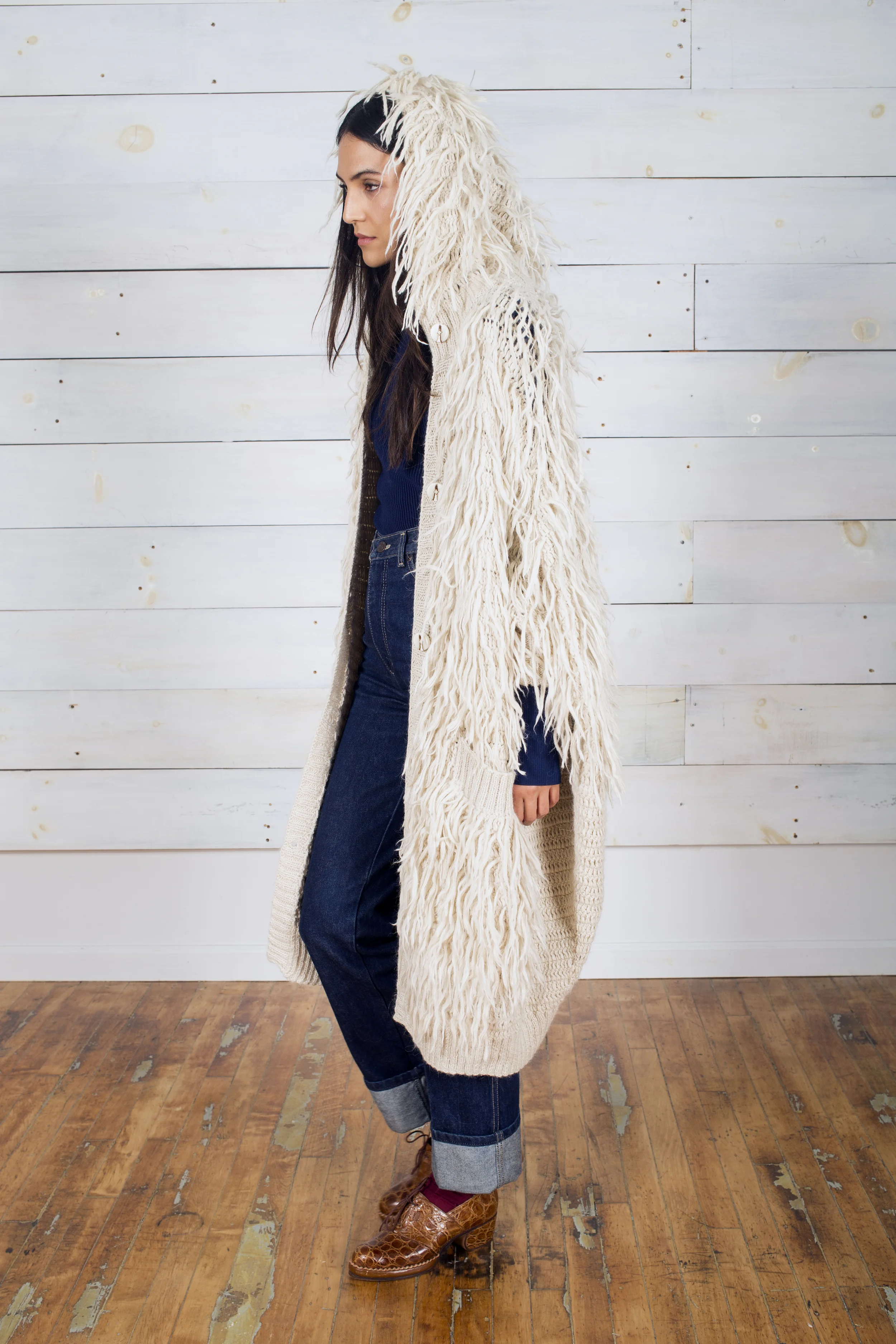 KALI sweater coat. wilderness collection