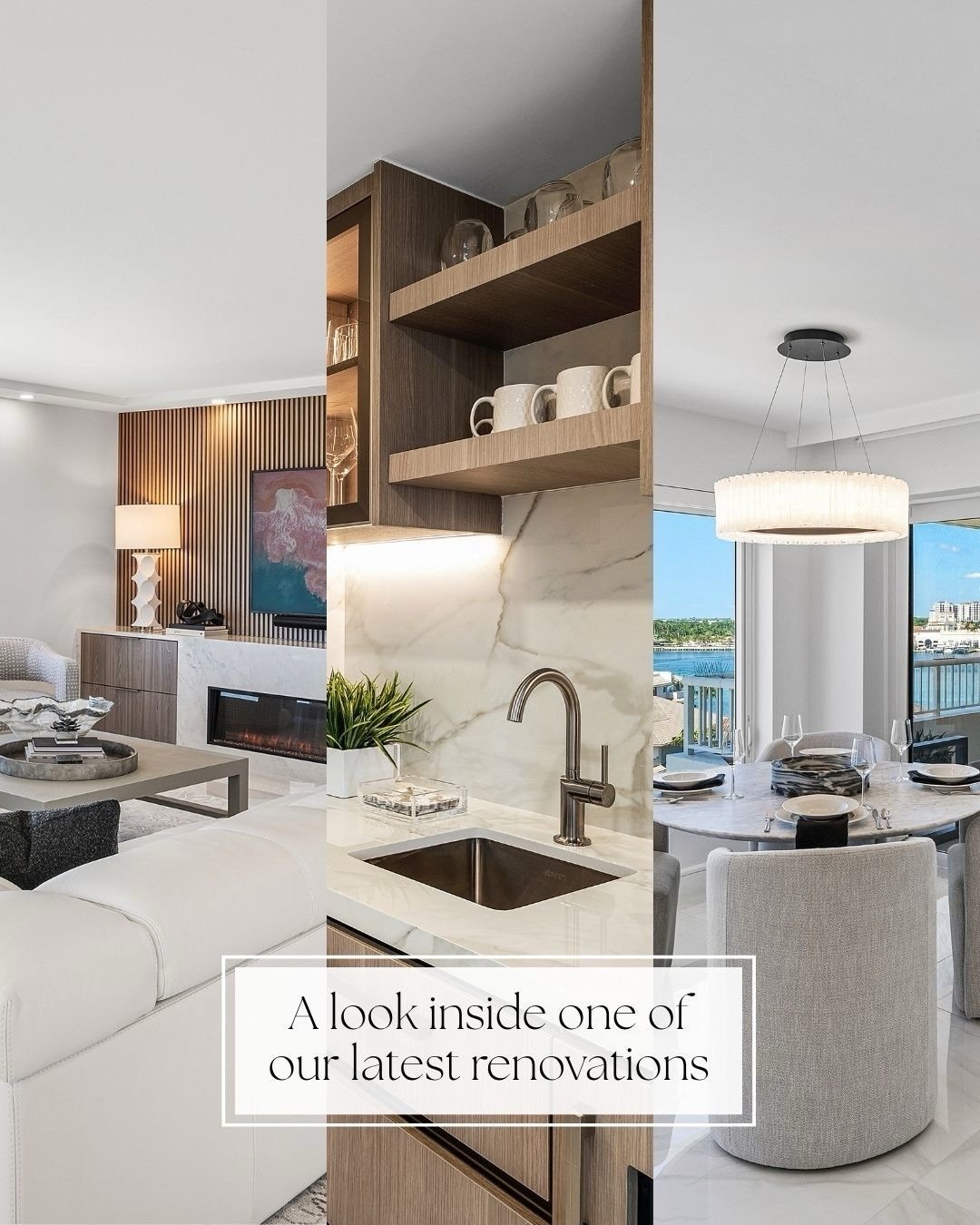 Projects like this are never just about updating finishes.

What started as a dated, compartmentalized condo became an opportunity to rethink how the entire space could feel and function. From the beginning, the focus was on creating a layout that fe