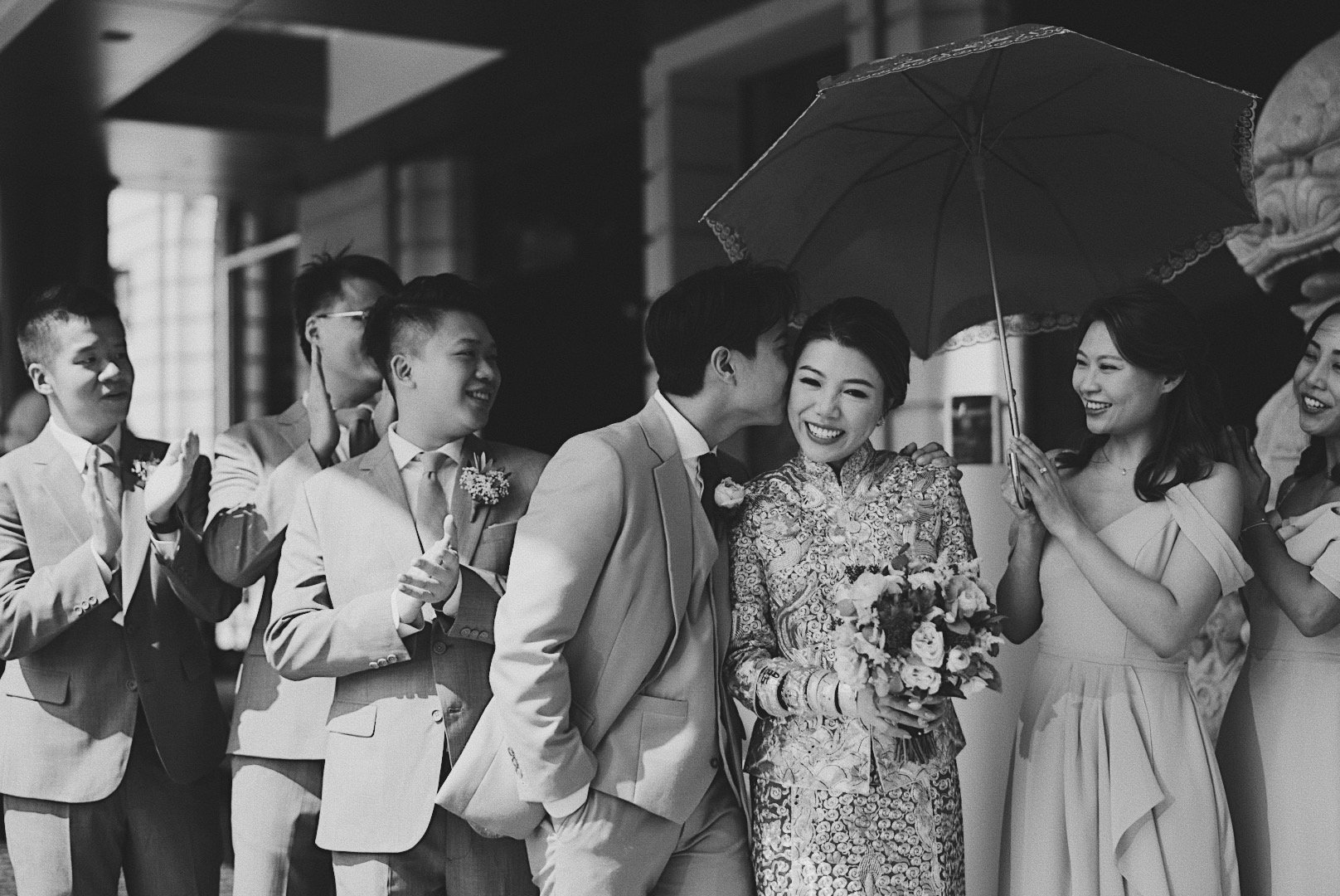 香港黑白婚禮攝影:半島酒店與 Lakehouse HK