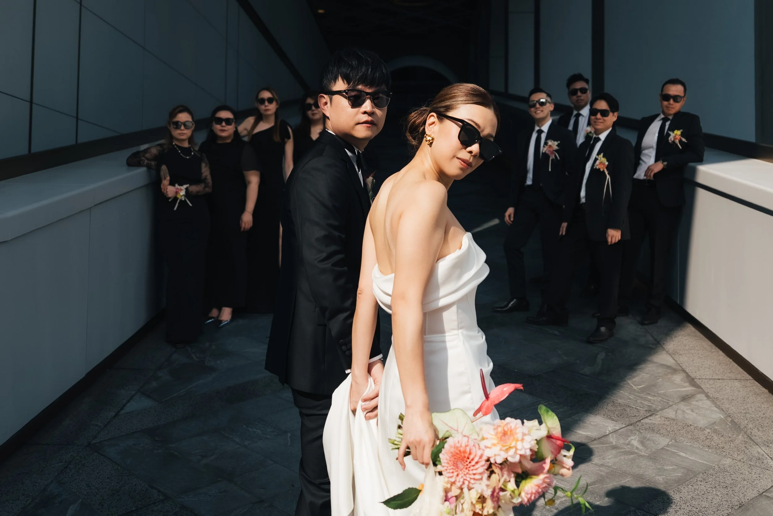 Phoebe + Jacky：The Murray Hong Kong × The Peak Lookout 婚禮