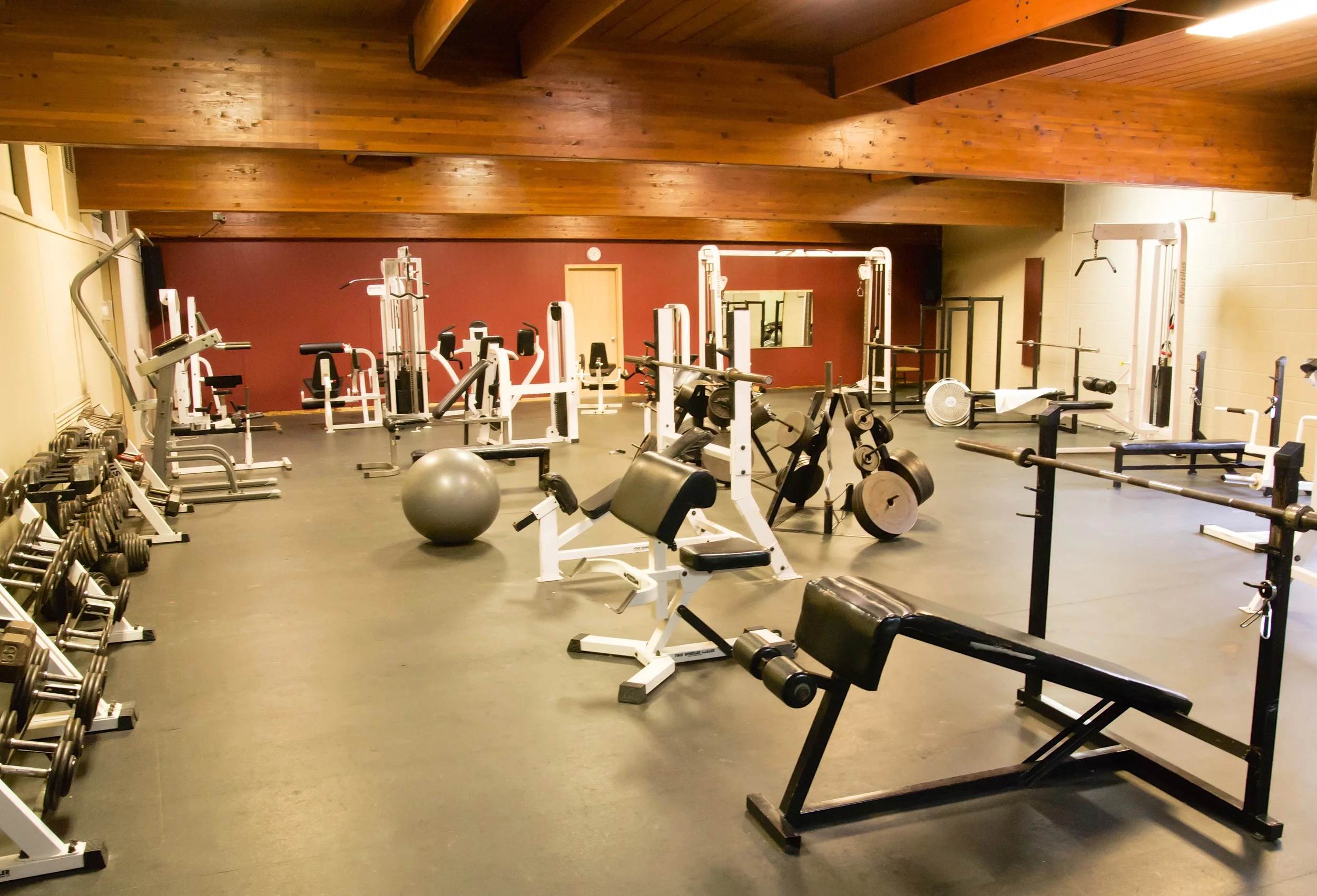 Evans Plunge Mineral Springs Resistance Training Room