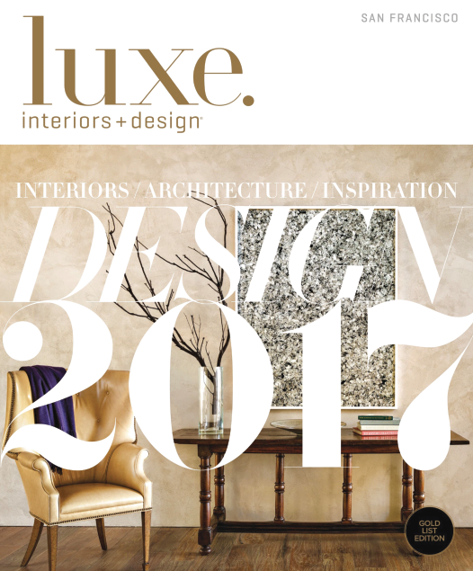 "A look back at the past year in design with the prolific talents responsible for the inspiring and aspirational homes featured in the pages of our magazine -- From architects and interior designers to home builders and landscape architects all across the country that are leading the industry in fresh and exciting ways." -- Luxe Magazine