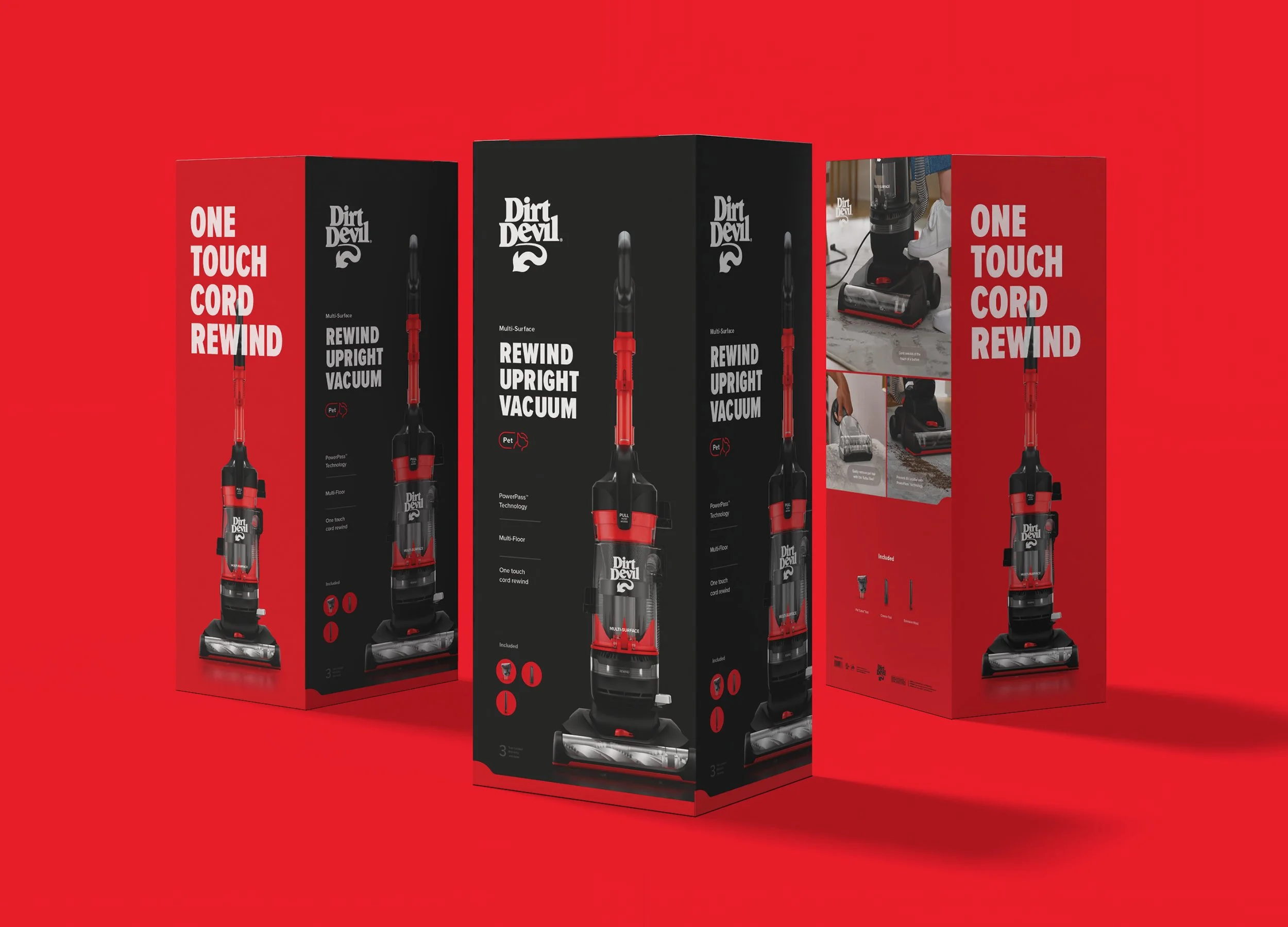 Dirt Devil Packaging + Print