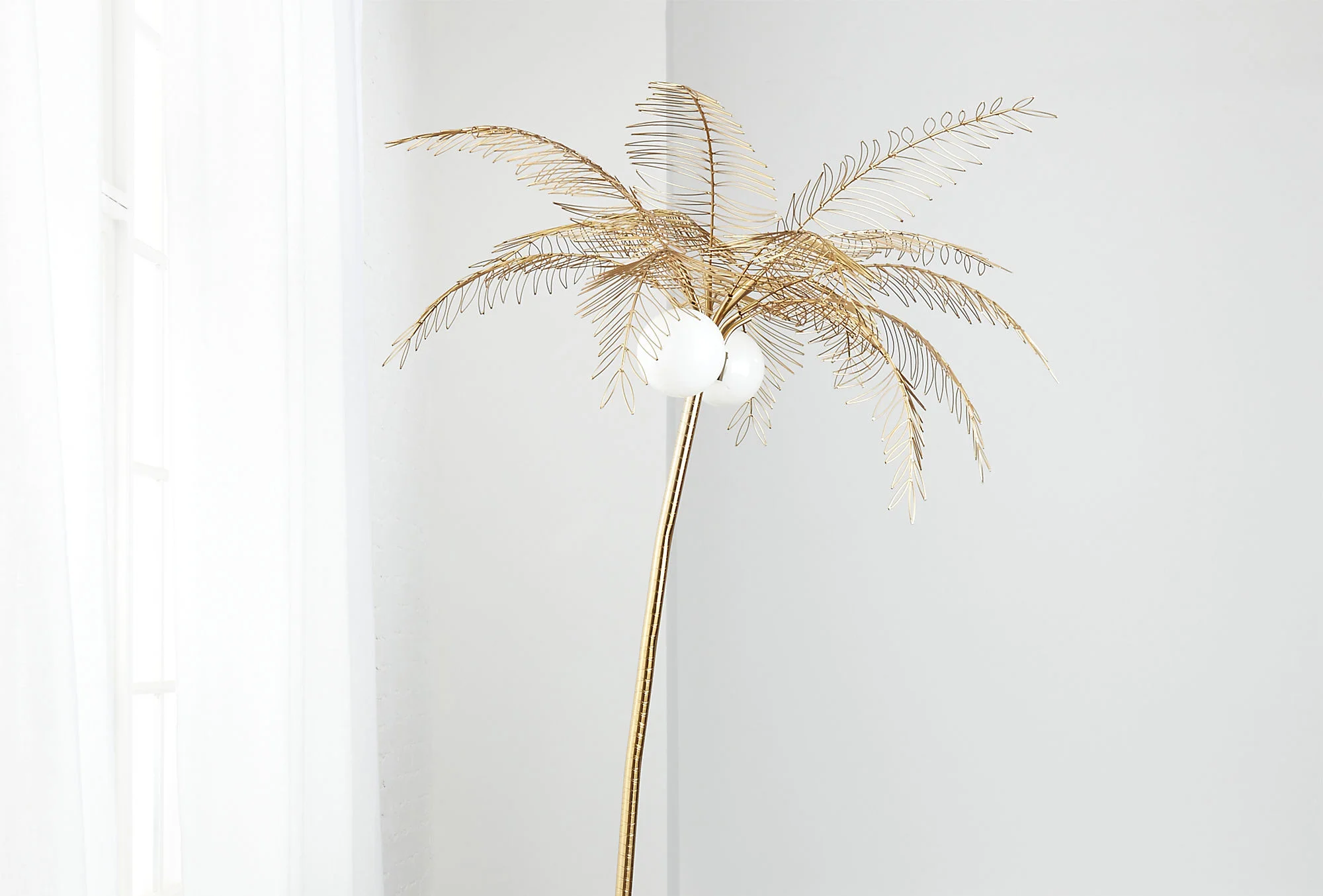 ocean palm floor lamp