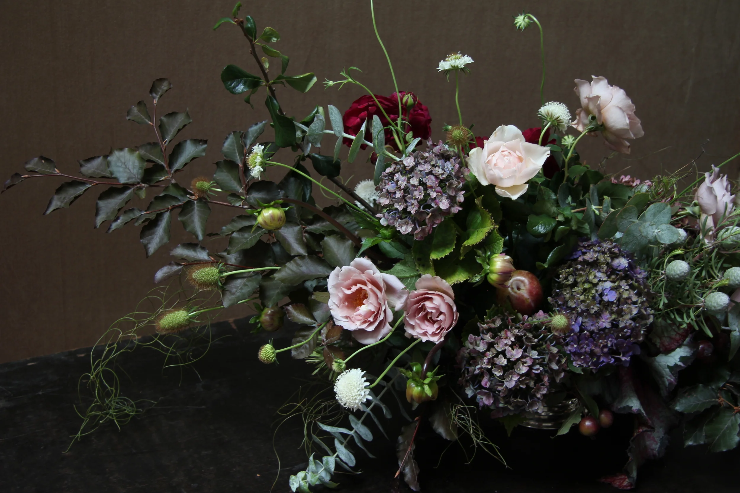 Hydrangea arrangement