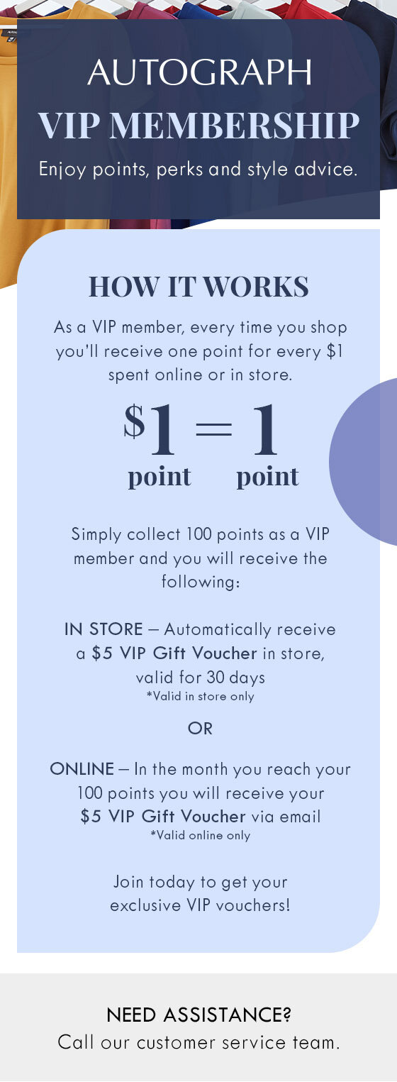 Loyalty Program for Autograph Fashion