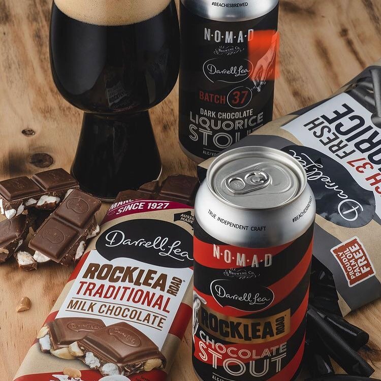 You asked for it&hellip; once again @nomadbrewingco teamed up with @darrelllea to produce 2 amazing dessert STOUTS. 
🍺 Dark Chocolate Liquorice Stout 440ml 6%
🍺 RockLea Road Chocolate Stout 440ml 6%
Get in quick, extremely limited!
#nomadbrewingco 