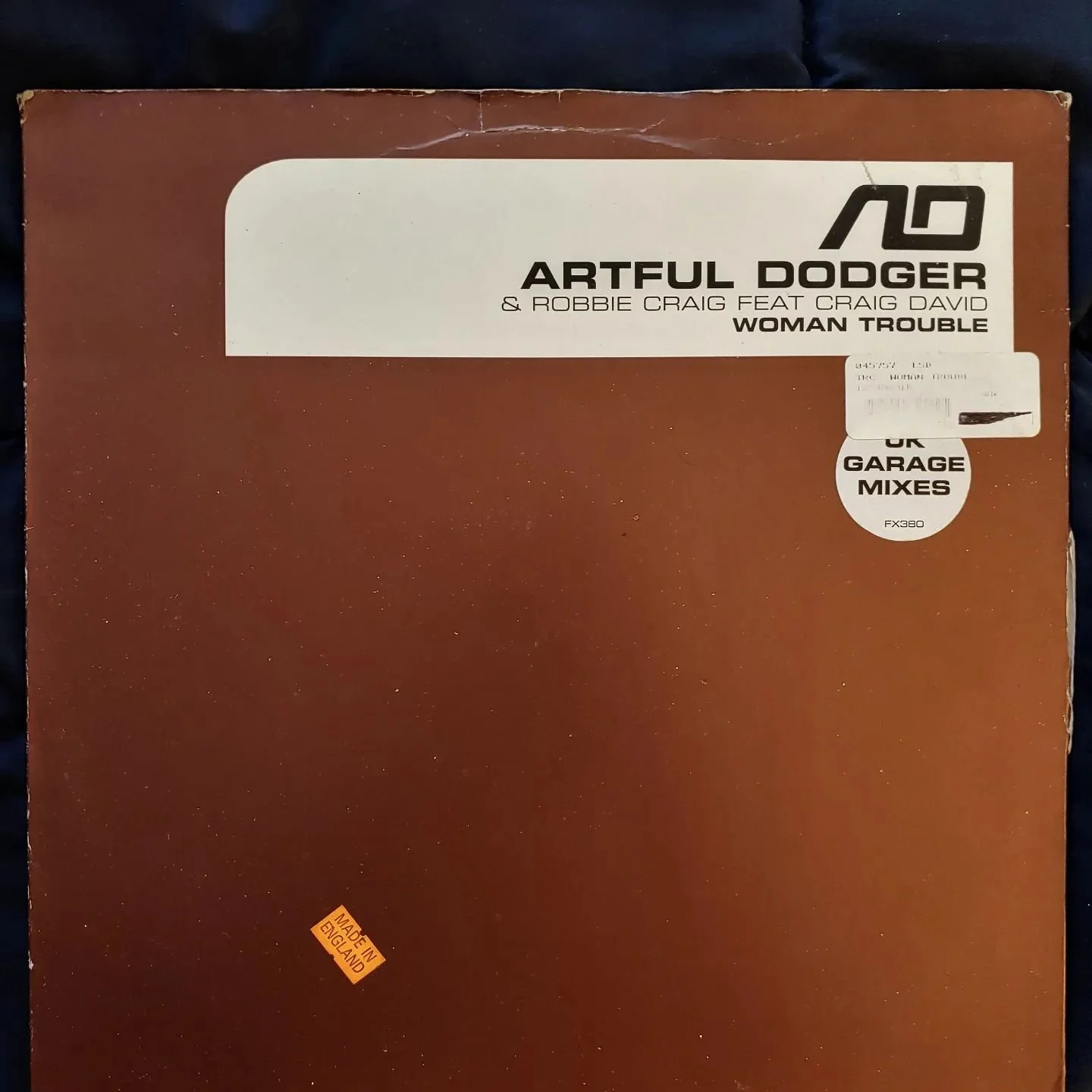 In the running for my favorite record from this era... ('gabriel' (live garage version) might edge it out by just a hair). This has three heavyweights on one tune. Artful Dodger, purveyors of some of the biggest tunes of the day, Robbie Craig (highli