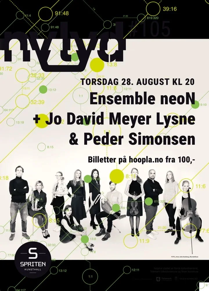 Concert: Ensmble neoN & Jo David Meyer Lysne + Peder Simonsen