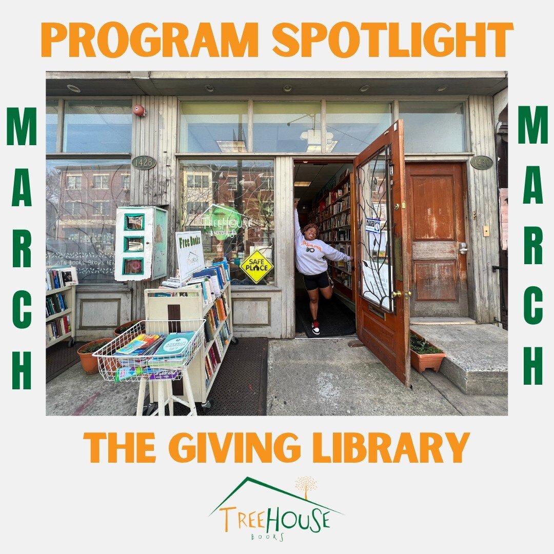 It's Giving Library... (the puns are back!)

This month our program spotlight will shed very well deserved light over our Giving Library! Keep up with our newsletters and learn about all the amazing work that comes out the library!

https://mailchi.m