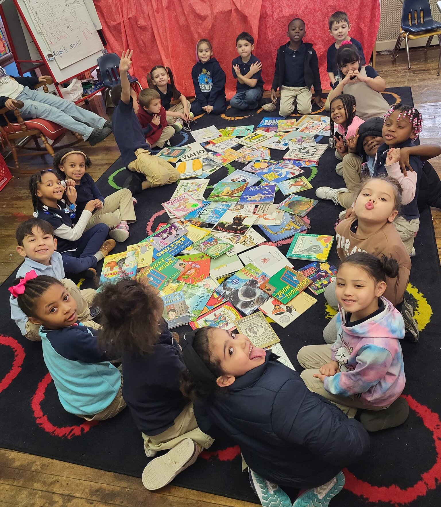 We partnered with Kindergarten teacher Cheryl Tobin at Hamilton Disston Elementary School to get her students some books for their home libraries, and they were thrilled! 

Want to request books for children that you serve? Send an email to Emma, our