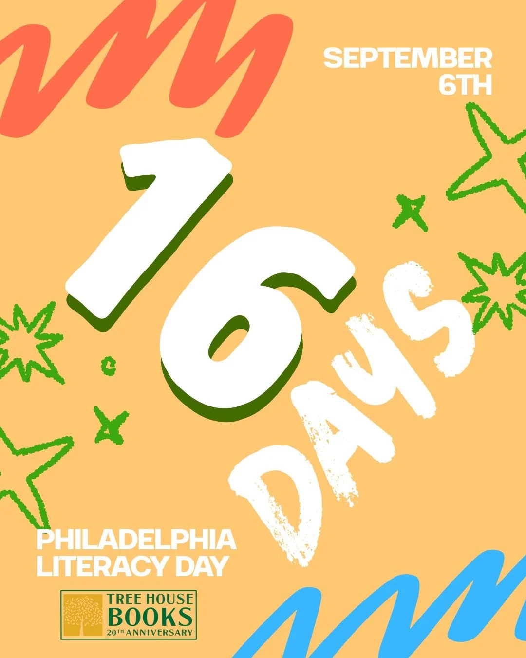 We are 16 days away from Philadelphia Literacy Day!

#philadelphialiteracyday #phillyreads