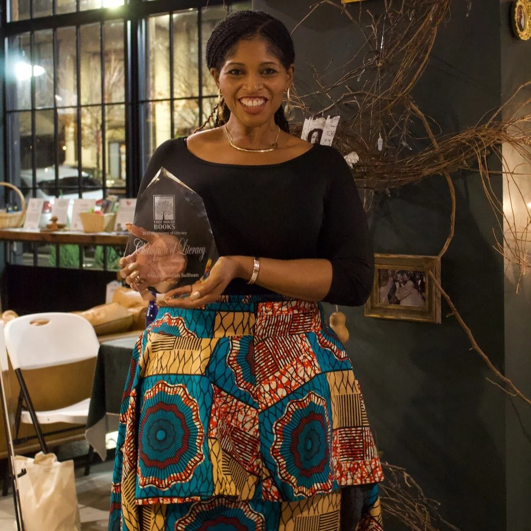 Celebrating 20 years of raising readers, writers, and thinkers. 💚📚
Last night was magical! About 120 supporters came together to celebrate everything Tree House Books means to our North Philadelphia community. Dr. Mecca Jamiliah Sullivan (our 20th