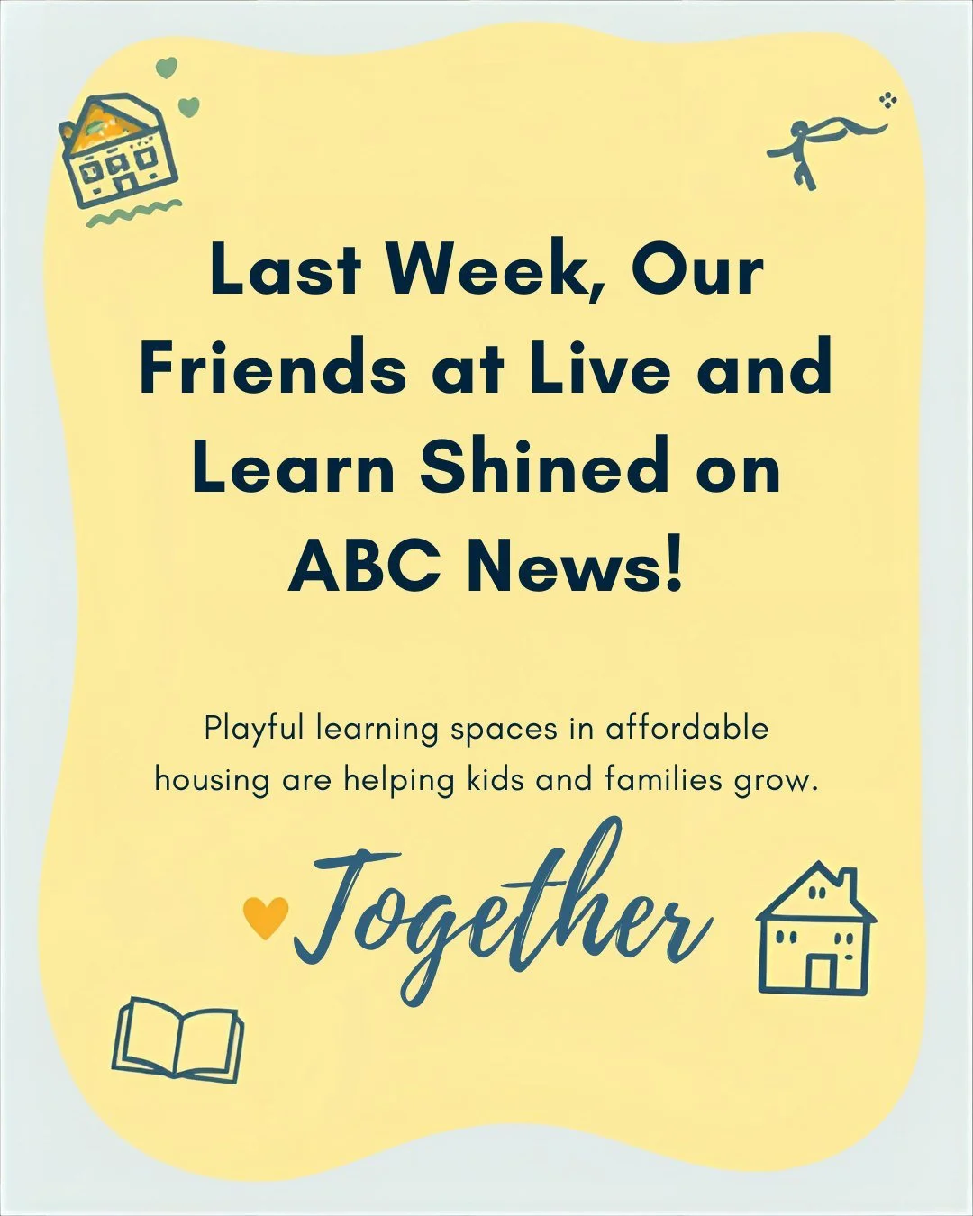 We’re honored to collaborate with amazing partners like Live and Learn and Masters Group Design who share our vision of joyful learning spaces!
🎥 Watch the full segment here: https://abcnews.go.com/US/video/charity-works-increase-playful-learn