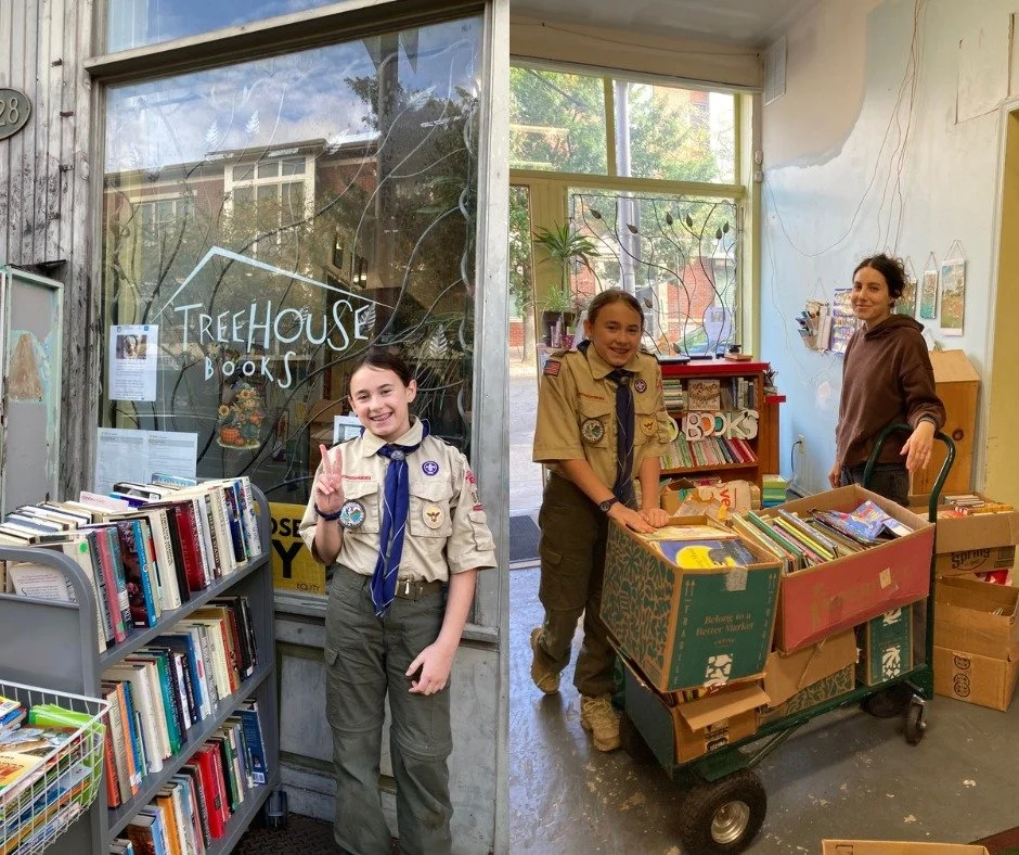 Thank you Elliot and Troop 84g for collecting over 1,000 books in such a successful book drive! We could not keep our shelves stocked with free books without consistent drives and donations from our community. If you're interested in hosting a book d