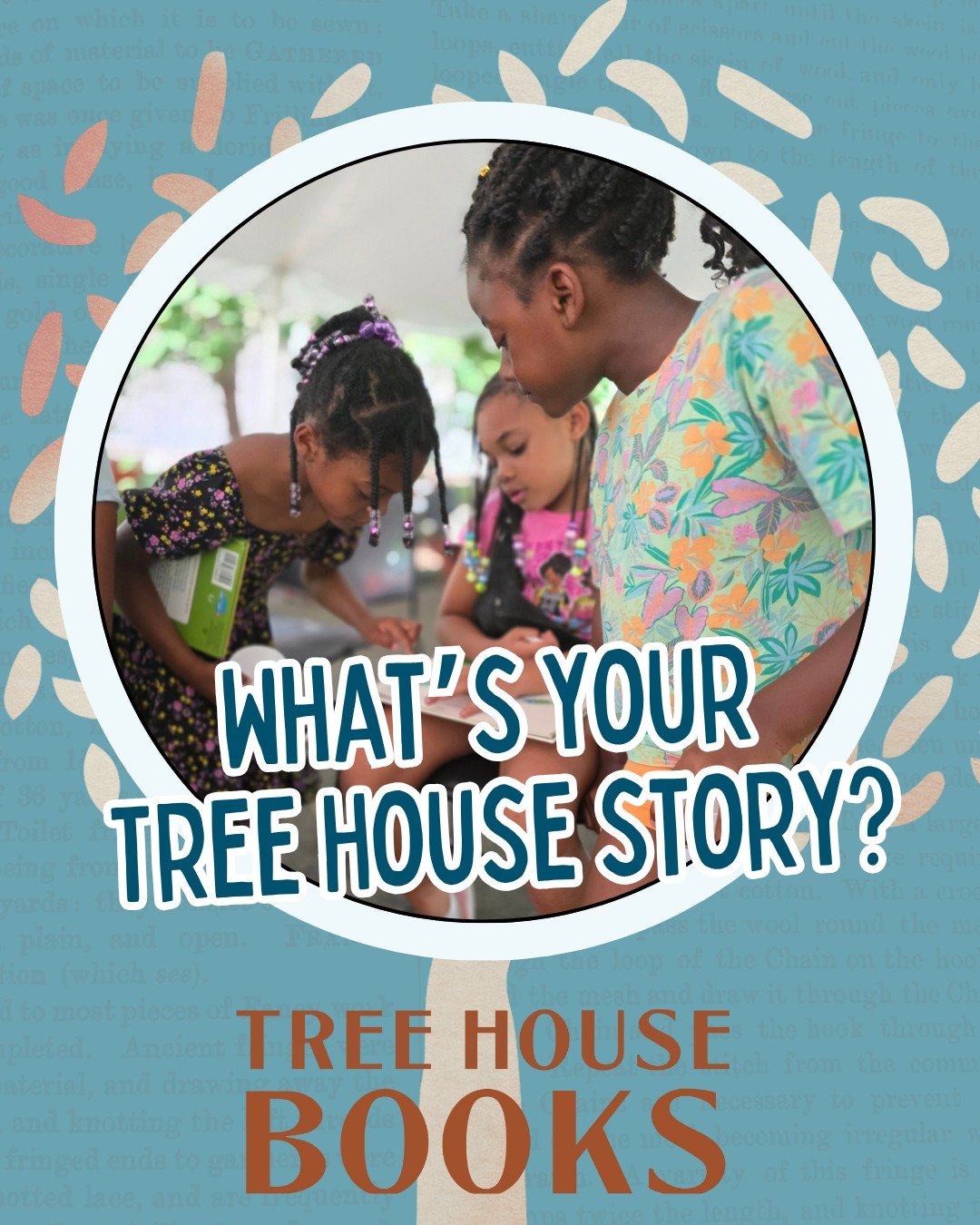 For our 20th Anniversary, we're collecting stories - YOUR stories! It's been beautiful to read the submissions so far. Please take a moment and fill out this form and share the impact Tree House Books has had on you, your work, or your community. 

h