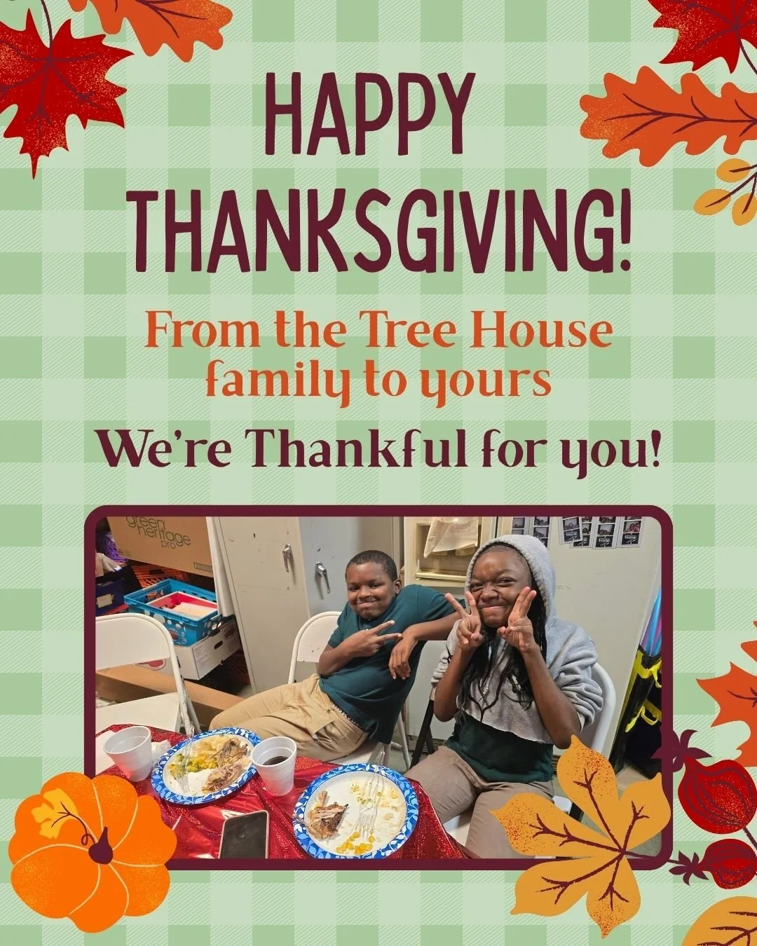 Grateful for 20 years of readers, writers, and thinkers&mdash;and the community that makes it possible. Happy Thanksgiving from Tree House Books. 🍂

#HappyThanksgiving