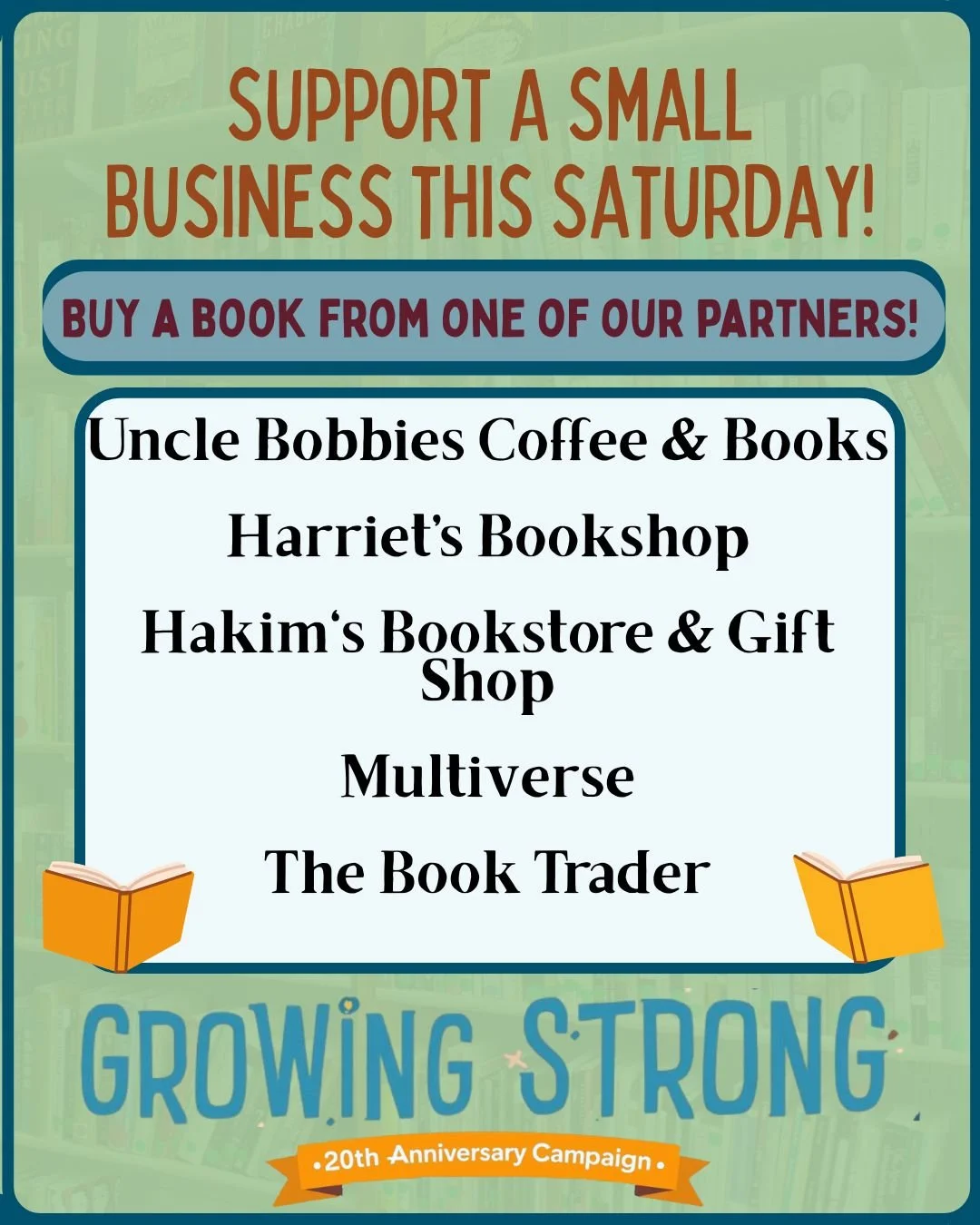 Today we're shouting out some of our favorite small, and/or, Black-owned book businesses in Philly. Most of these places support Tree House Books with their donations throughout the year! Support local, support community

 #smallbusinesssaturday #sma