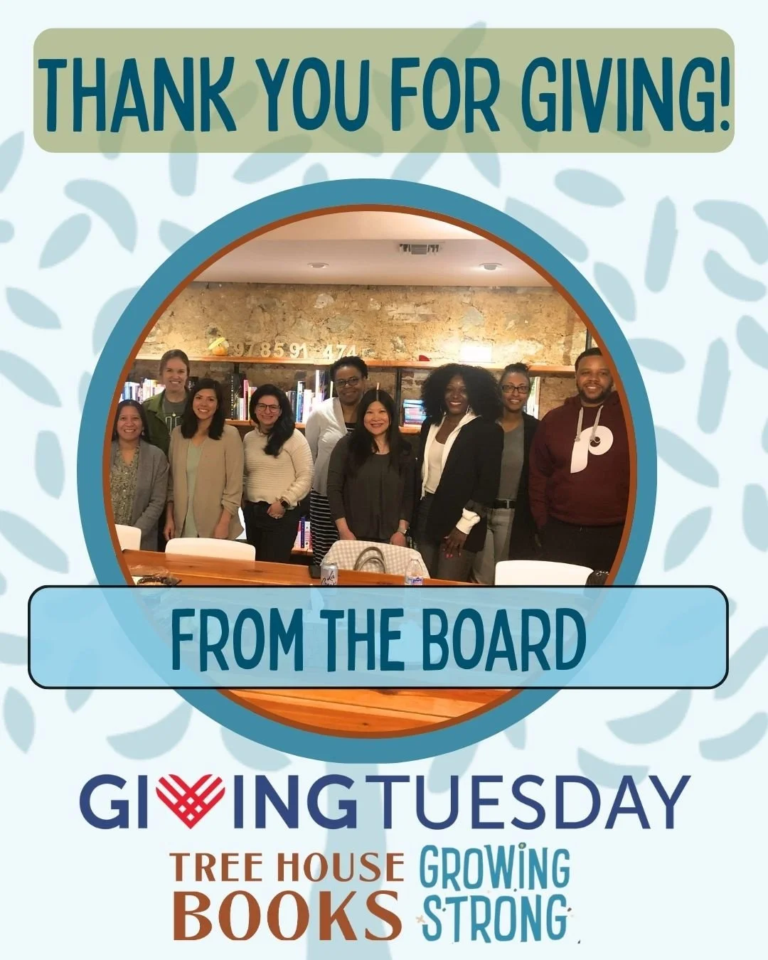 What a day! Thanks to you and our board, we've raised close to $12,000 for our Growing Strong campaign on #GivingTuesday and we're still climbing. You can still help your &quot;favorite&quot; board member until tonight, when we'll crown a winner! But