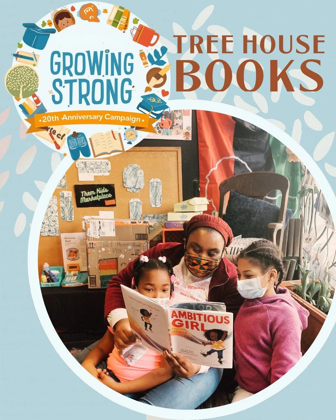 Chapter Four: Weathering Storms

2020 tested everyone. When the pandemic hit, everything changed overnight.
Schools closed. Families isolated. The need for books, for safe spaces, for community connection became more urgent - just as it became most d