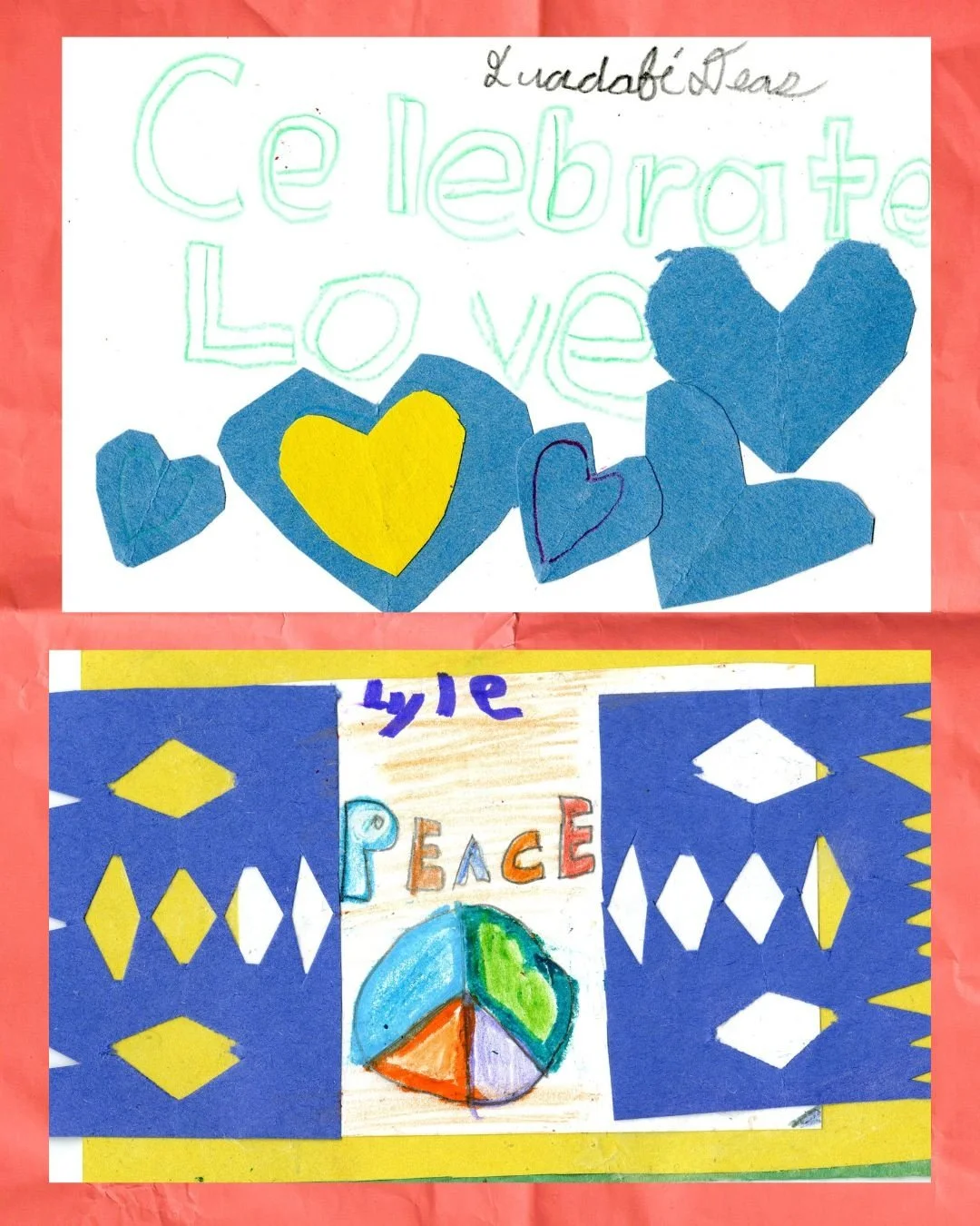 Happy holidays! Hope the end of your year is spent full of love and peace! These holiday cards made by Tree House students back in 2013.