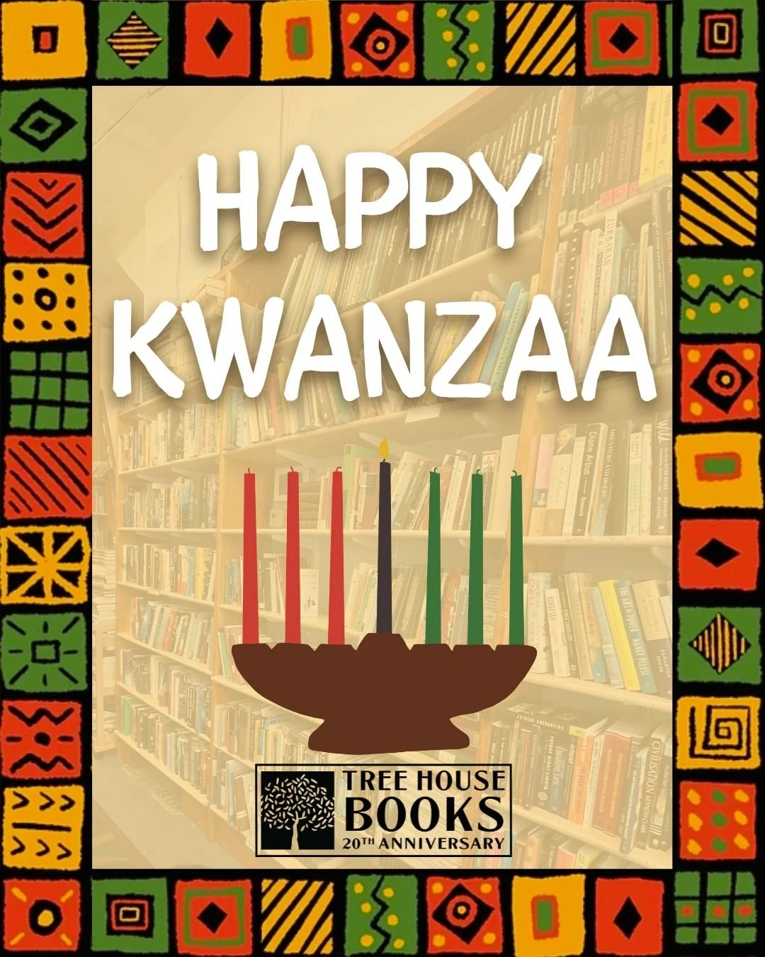 Happy first day of Kwanzaa! We wish you peace, hope, and abundance these next nights of Kwanzaa!