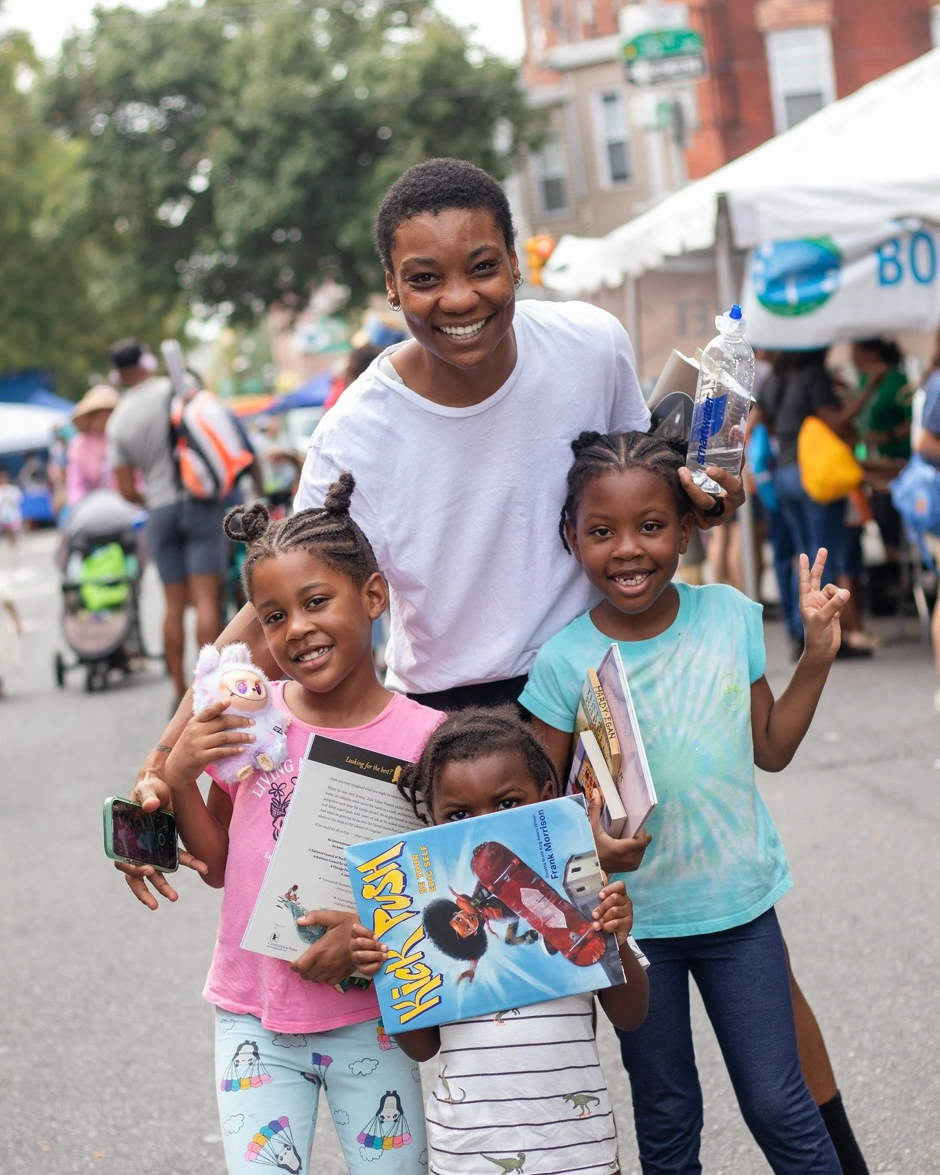 Here's ONE resolution you can actually keep:

Become a Tree Hugger.

Set it once. Forget about it. Impact happens automatically. No willpower required.

Even $10/month = building readers, writers, and thinkers in North Philadelphia all year long.

La