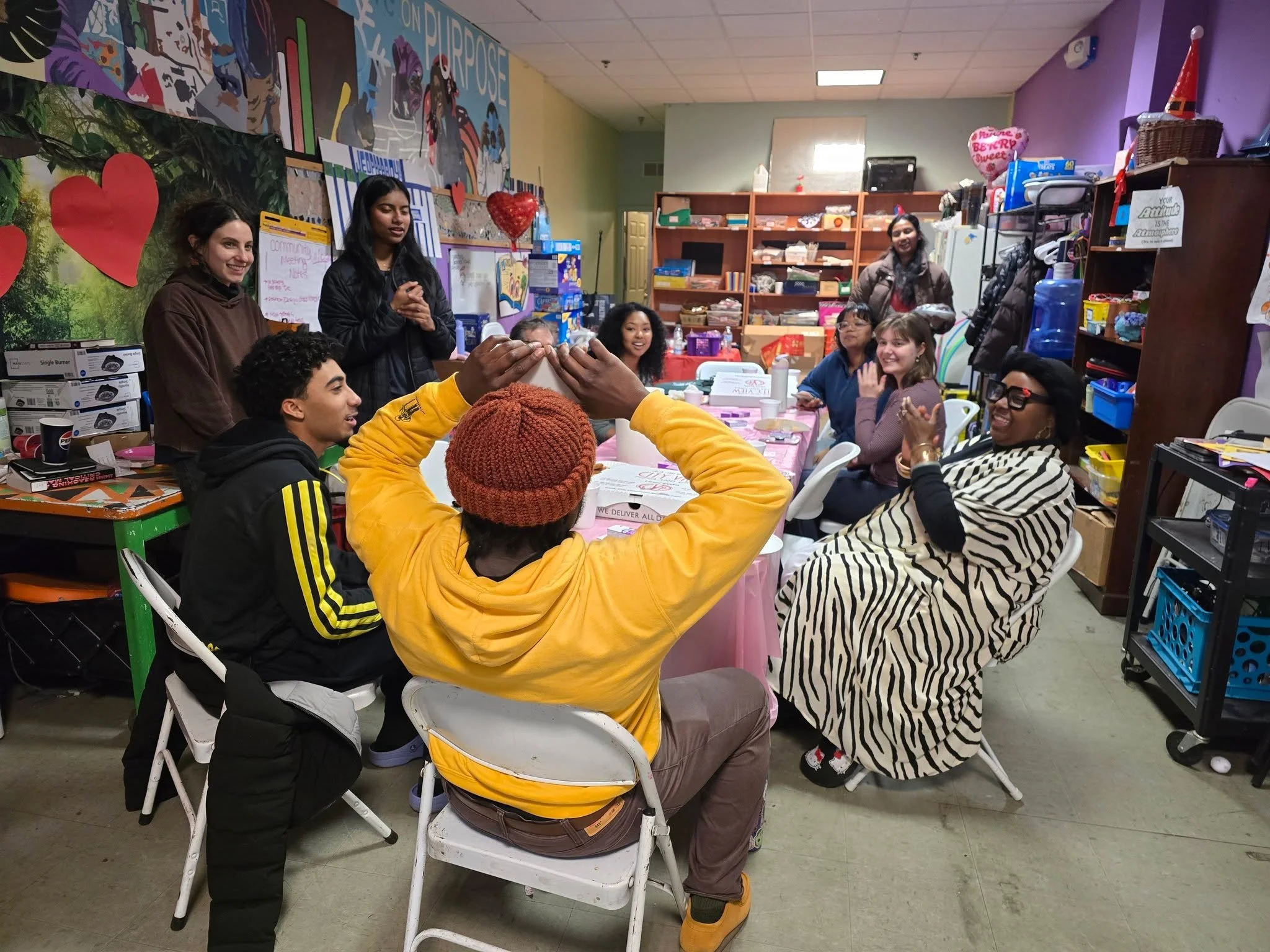 #throwbackthursday To all the love from February 💖

We so enjoyed showing some love and appreciation for our volunteers at the Volunteer Appreciation Night the week of Valentines day! Some of our staff and volunteers had a blast hanging out and play